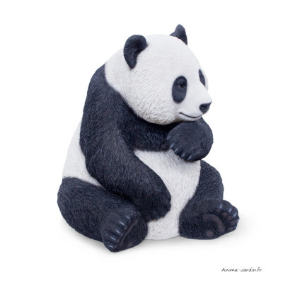 Panda XL, H.71 cm, animal en résine, décoration extérieure