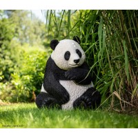 Panda XL, H.71 cm, animal en résine, décoration extérieure