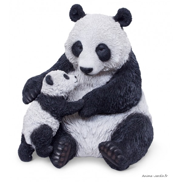 Grande peluche Panda 41 cm Bambou jouet pas cher 