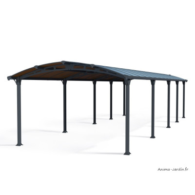 Carport simple en aluminium, Arcadia / voiture, camping car