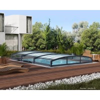 Abri de piscine Majorca, 31,8 m² / Aluminium