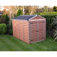 Abri de jardin Skylight Shed Amber 5,6 m², Polycarbonate