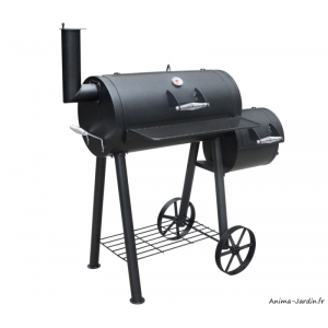 Mallette de Barbecue 4 Ustensiles 38cm Noir pas cher 