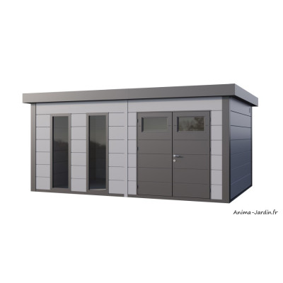 Abri de jardin en métal, 19,3 m², Eleganto 54