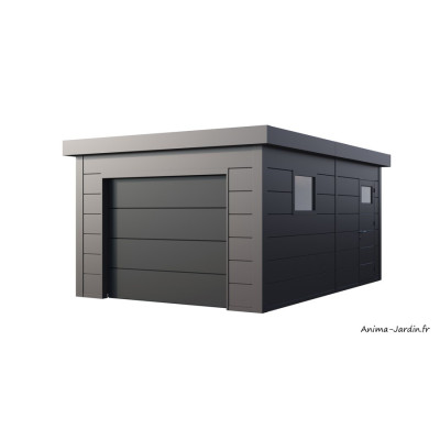 Garage en métal, 19,3 m², Eleganto 36