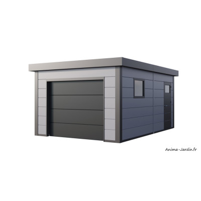 Garage en métal, 19,3 m², Eleganto 36