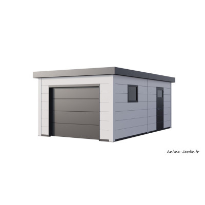 Garage en métal, 22,5 m², Eleganto 36