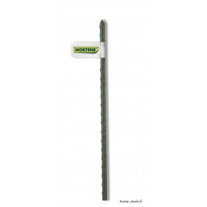Tuteur acier plastifié vert, Nortene