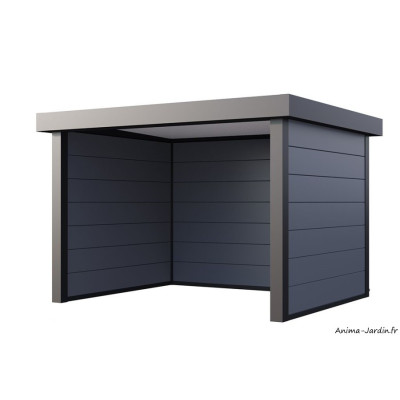 Auvent de jardin en métal, 10,7 m², Abri Singolo 36