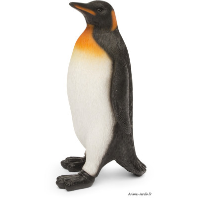 Manchot, H.17 cm, animal en résine, décoration extérieure