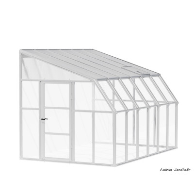 Véranda Sun Romm blanche, Aluminium