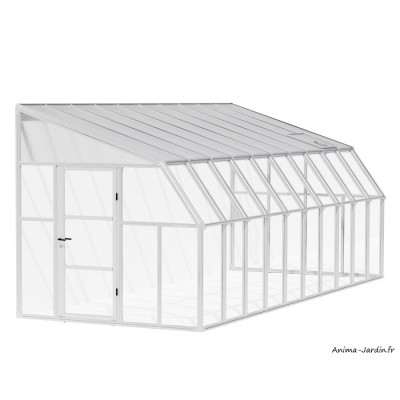 Véranda Sun Romm blanche, Aluminium