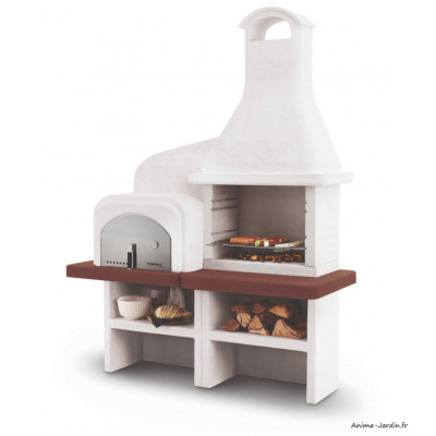 Barbecue en pierre Grado 2, grill et four, Palazzetti