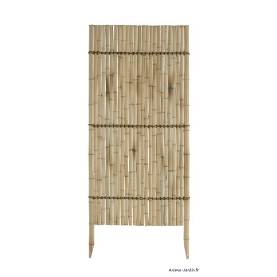 Panneau décoratif Hokkaïdo, 90 x 180 cm, Bambou, Nortene