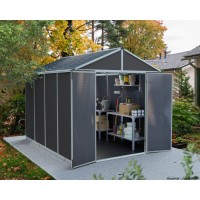 Abri de jardin Rubicon Gris , 7,2 m², Polycarbonate