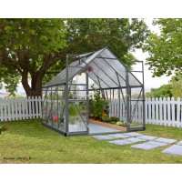 Serre de jardin, Balance Hybrid Gris, Polycarbonate