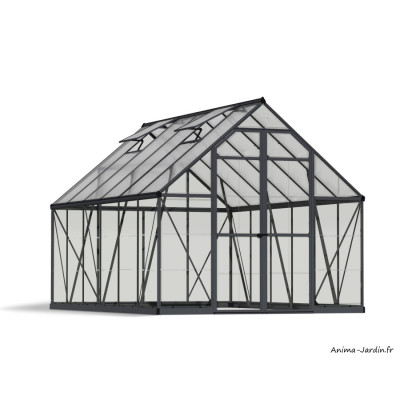 Serre de jardin, Balance Hybrid Gris, Polycarbonate