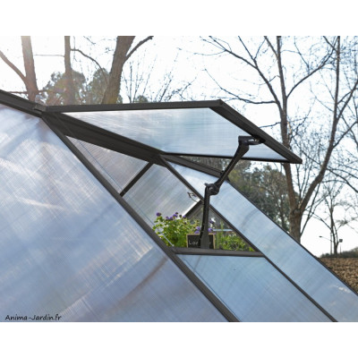Serre de jardin, Balance Hybrid Gris, Polycarbonate