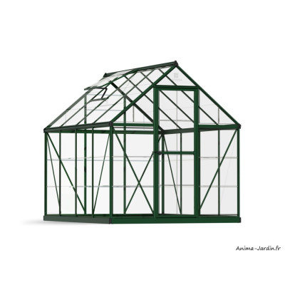 Serre de jardin, Harmony Vert, Polycarbonate