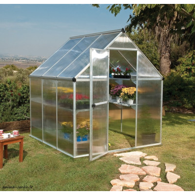 Serre de jardin, Mythos Silver, Polycarbonate