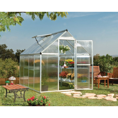 Serre de jardin, Mythos Silver, Polycarbonate
