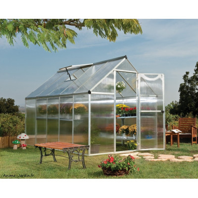 Serre de jardin, Mythos Silver, Polycarbonate