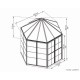 Serre de jardin, Oasis Hexagonal, Polycarbonate
