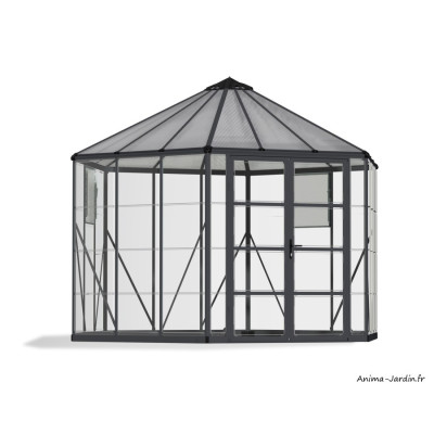 Serre de jardin, Oasis Hexagonal, Polycarbonate