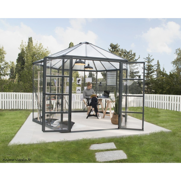 Serre de jardin, Oasis Hexagonal, Polycarbonate