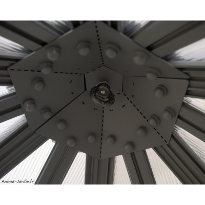 Serre de jardin, Oasis Hexagonal, Polycarbonate