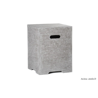 Manhattan, table basse braséro, béton fibré, gaz, Elementi