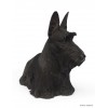 Chien Scottish Terrier, L.38 cm, animal en résine, décoration extérieure