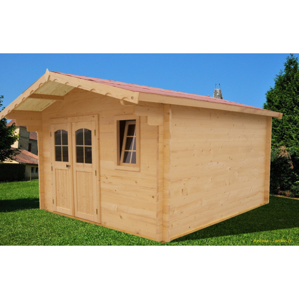 Abri de jardin en bois, 42 mm, 15,73 m², Foresta