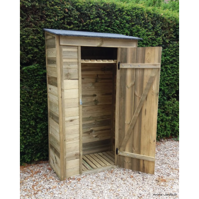 Armoire de jardin en bois, Autoclave, 0,71 m², Foresta