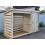 Abri bûches et Armoire en bois, 4,01 m², Foresta