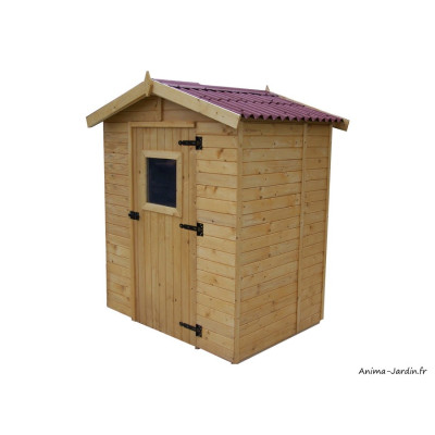 Abri de jardin en bois 16 mm, 2,61 m², Foresta