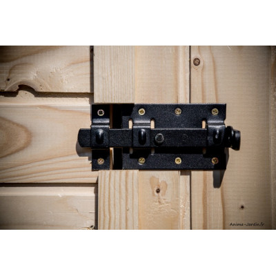 Abri de jardin en bois 16 mm, 2,61 m², Foresta