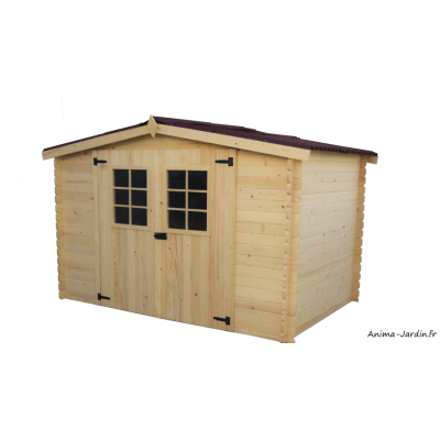 Abri de jardin en bois 20 mm, 5,83 m², Foresta