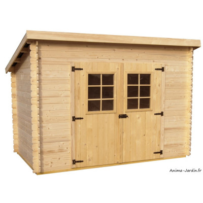 Abri de jardin en bois 20 mm, 6,05 m², Foresta