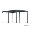 Tonnelle de jardin, Toit plat, Milano, Aluminium