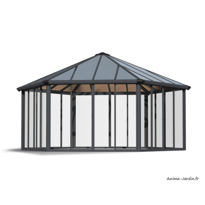 Tonnelle de jardin fermée, Garda Closed, Aluminium