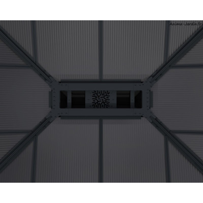 Tonnelle de jardin, Dallas Wide, Aluminium
