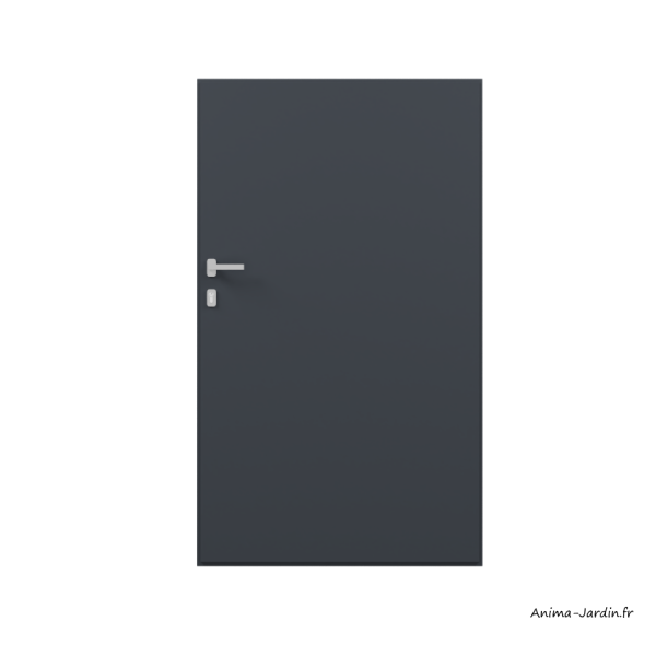 Portillon poussant 1 m, Aluminium, Design, Achille