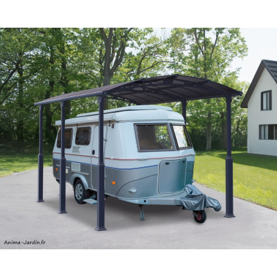 Carport simple en aluminium, Alpine / Hauteur réglable