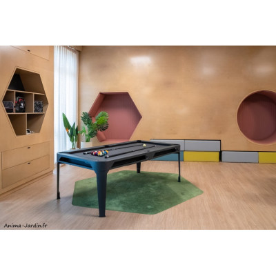Table de Billard Grise, Cornilleau, table 2 en 1, Extérieur