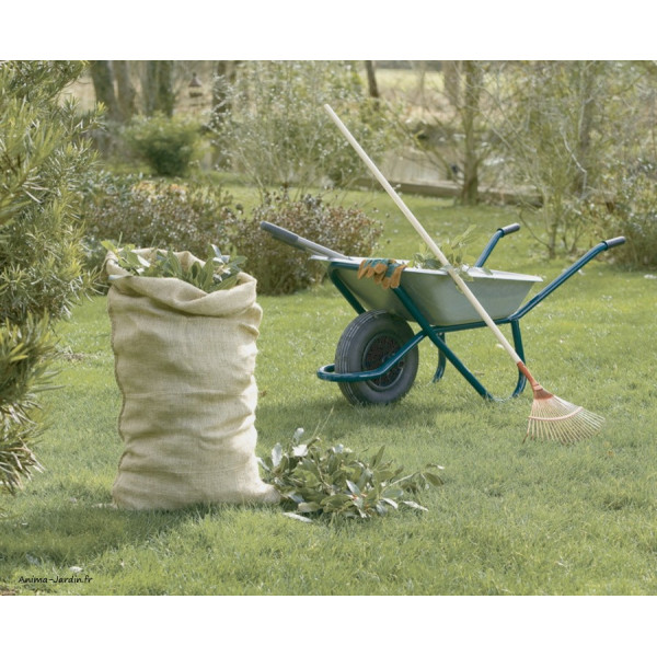 Lot de 3 sacs de jardin déchets 110 L, JuteBag