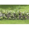 Bordure décorative de jardin 100 cm, Classic Metal Border