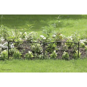 Bordure décorative de jardin 100 cm, Classic Metal Border