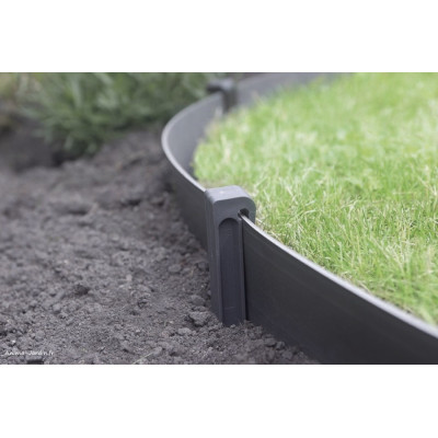 Lot de 10 piquets d'ancrage pour bordure de jardin, Etik Fix