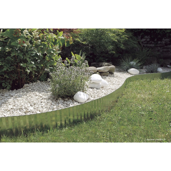 Bordure de jardin en métal souple 6 m, Steely Bordura
